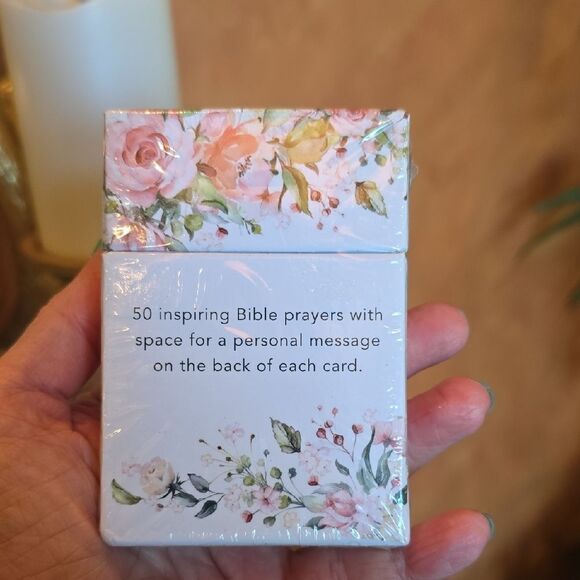 Floral Daily Prayer Cards. Nwt. - Picture 2 of 4